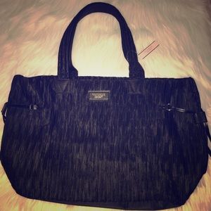 Victoria’s Secret Black Tote Carry On Bag